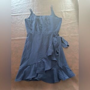 Navy Blue Tie Dress